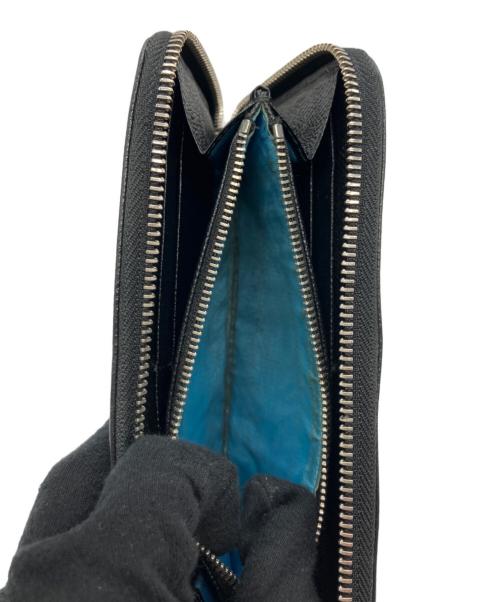 BVLGARI（ブルガリ）BVLGARI (ブルガリ) ラウンドファスナー財布 ブラックの古着・服飾アイテム