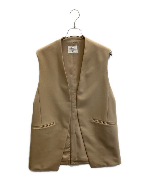 CAFUNE（カフネ）CAFUNE (カフネ) ノースリーブジャケット ベージュ サイズ:Мの古着・服飾アイテム