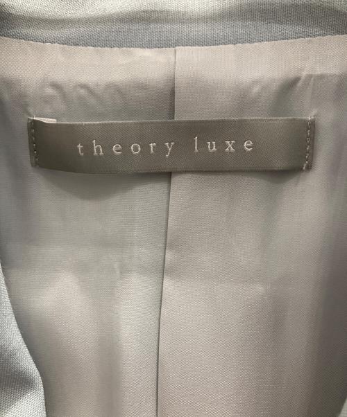 theory luxe（セオリーリュクス）theory luxe (セオリーリュクス) セットアップスーツ ライトブルー サイズ:Ｌの古着・服飾アイテム
