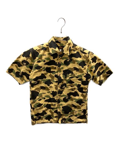BATHING APE（ベイシング・エイプ）BATHING APE (ベイシング・エイプ) 半袖シャツ イエロー サイズ:ＸＳの古着・服飾アイテム
