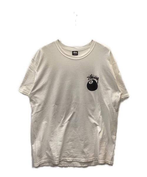 stussy（ステューシー）stussy (ステューシー) 半袖カットソー ホワイト サイズ:XLの古着・服飾アイテム