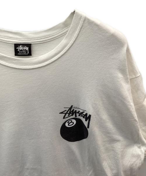 stussy（ステューシー）stussy (ステューシー) 半袖カットソー ホワイト サイズ:XLの古着・服飾アイテム