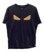 FENDIフェンディ）の古着「半袖カットソー」｜ブラック