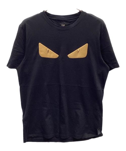 FENDI（フェンディ）FENDI (フェンディ) 半袖カットソー ブラック サイズ:ＸＸＬの古着・服飾アイテム