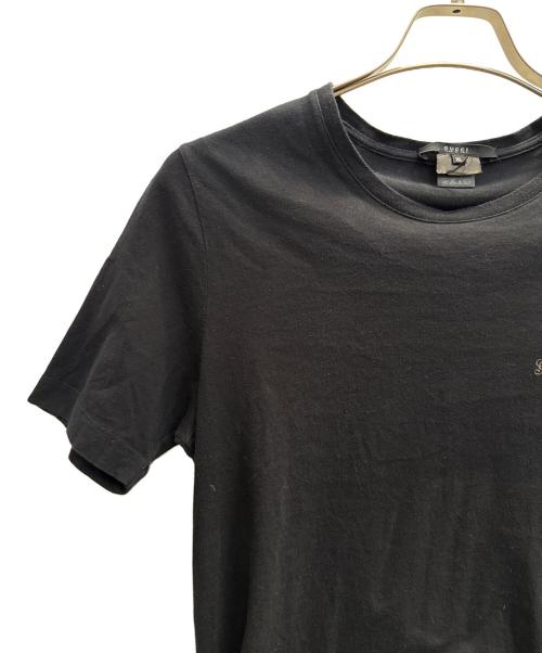 GUCCI（グッチ）GUCCI (グッチ) 半袖カットソー ブラック サイズ:XLの古着・服飾アイテム
