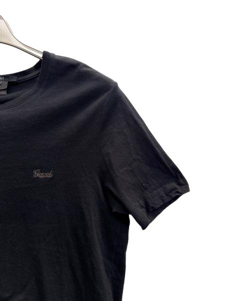 GUCCI（グッチ）GUCCI (グッチ) 半袖カットソー ブラック サイズ:XLの古着・服飾アイテム