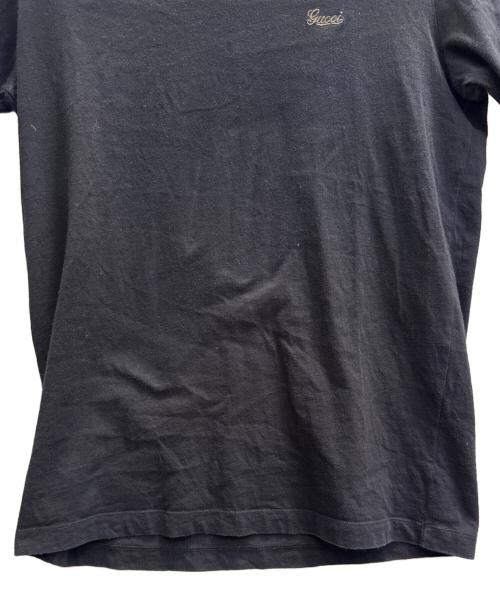 GUCCI（グッチ）GUCCI (グッチ) 半袖カットソー ブラック サイズ:XLの古着・服飾アイテム