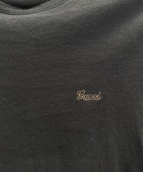 GUCCI（グッチ）GUCCI (グッチ) 半袖カットソー ブラック サイズ:XLの古着・服飾アイテム