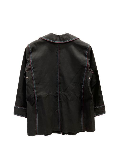 LOUIS VUITTON（ルイ ヴィトン）LOUIS VUITTON (ルイ ヴィトン) ゴム引きコート ブラック サイズ:36の古着・服飾アイテム