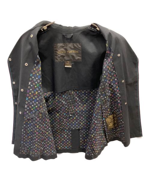 LOUIS VUITTON（ルイ ヴィトン）LOUIS VUITTON (ルイ ヴィトン) ゴム引きコート ブラック サイズ:36の古着・服飾アイテム