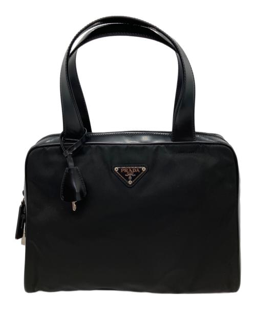 PRADA（プラダ）PRADA (プラダ) ミニボストンバッグ ブラックの古着・服飾アイテム
