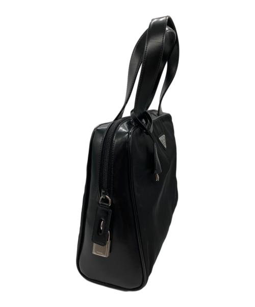 PRADA（プラダ）PRADA (プラダ) ミニボストンバッグ ブラックの古着・服飾アイテム
