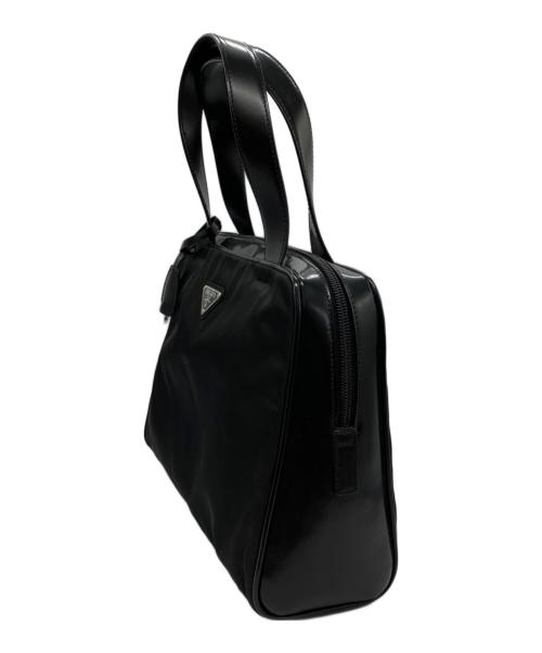 PRADA（プラダ）PRADA (プラダ) ミニボストンバッグ ブラックの古着・服飾アイテム