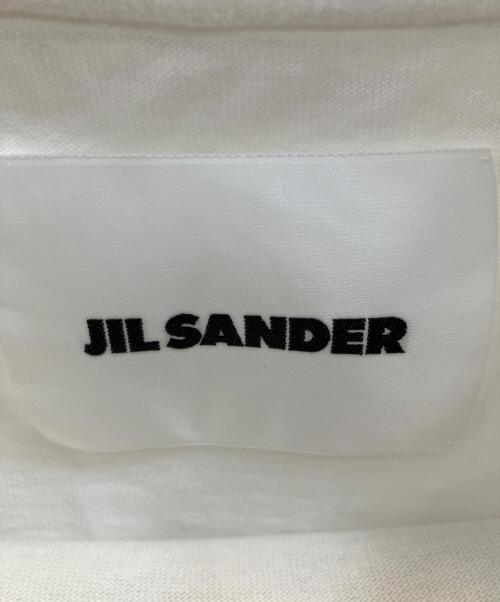 JIL SANDER（ジルサンダー）JIL SANDER (ジルサンダー) 半袖カットソー ホワイト サイズ:xsの古着・服飾アイテム