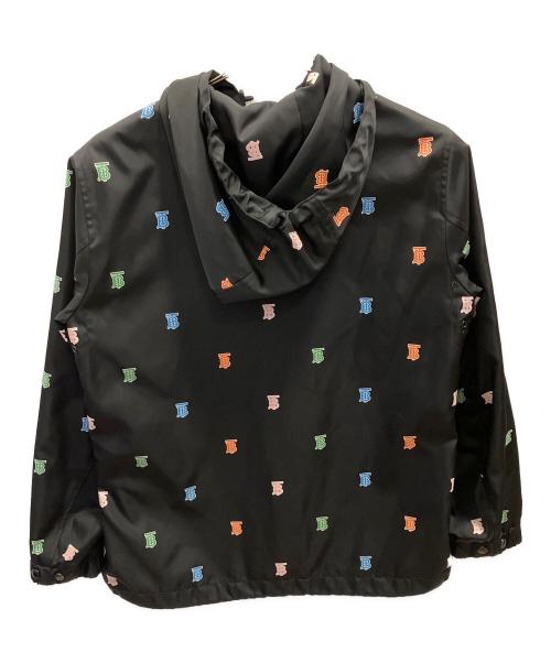 BURBERRY LONDON（バーバリーロンドン）BURBERRY LONDON (バーバリーロンドン) TBロゴナイロンジャケット ブラック サイズ:36の古着・服飾アイテム