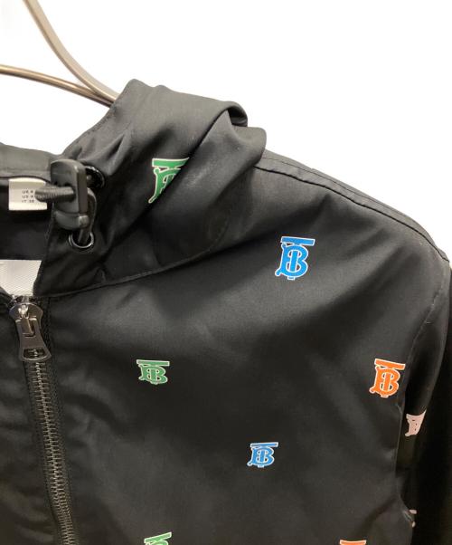 BURBERRY LONDON（バーバリーロンドン）BURBERRY LONDON (バーバリーロンドン) TBロゴナイロンジャケット ブラック サイズ:36の古着・服飾アイテム