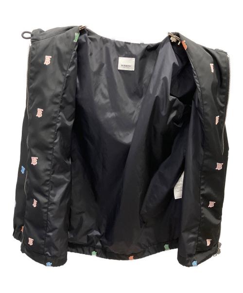 BURBERRY LONDON（バーバリーロンドン）BURBERRY LONDON (バーバリーロンドン) TBロゴナイロンジャケット ブラック サイズ:36の古着・服飾アイテム