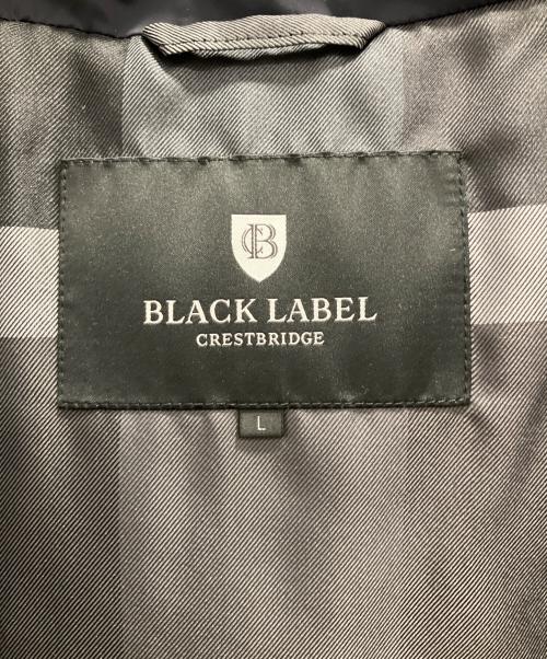 BLACK LABEL CRESTBRIDGE（ブラックレーベル クレストブリッジ）BLACK LABEL CRESTBRIDGE (ブラックレーベル クレストブリッジ) ダウンジャケット ネイビー サイズ:Ｌの古着・服飾アイテム