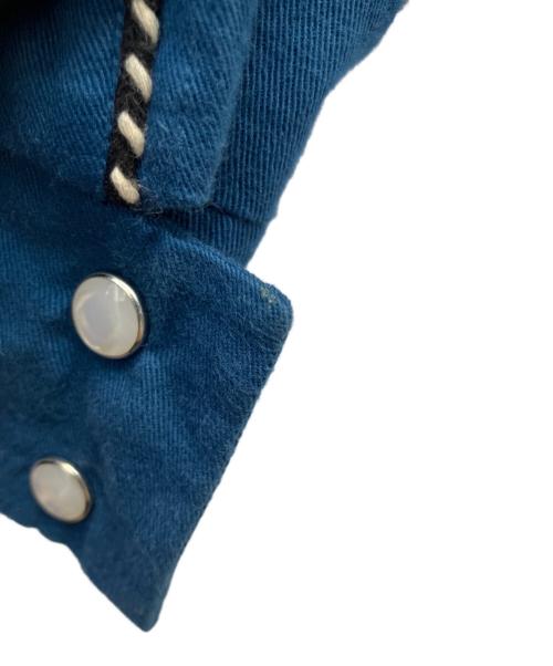 BACKERS（バッカーズ）BACKERS (バッカーズ) 50's 復刻ウエスタンジャケット ブルー サイズ:Мの古着・服飾アイテム