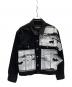 Calvin Klein×Andy Warhol（カルバンクライン×アンディ・ウォーホル）の古着「デニムジャケット」｜ブラック