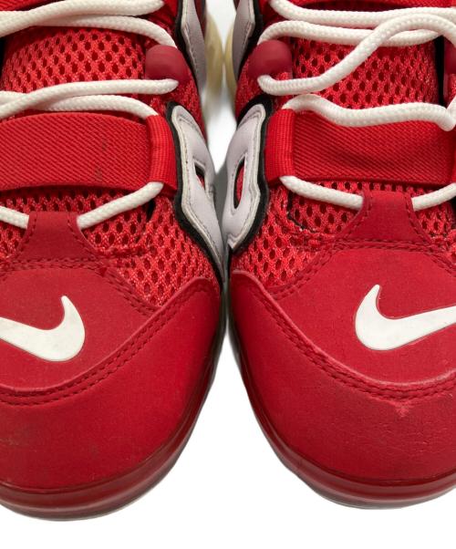 NIKE（ナイキ）NIKE (ナイキ) AIR MORE UP TEMPO720 レッド×ホワイト サイズ:27の古着・服飾アイテム