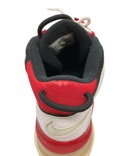 NIKE（ナイキ）NIKE (ナイキ) AIR MORE UP TEMPO720 レッド×ホワイト サイズ:27の古着・服飾アイテム