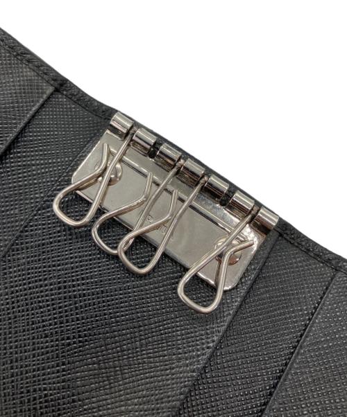 PRADA（プラダ）PRADA (プラダ) 6連キーケース ブラックの古着・服飾アイテム