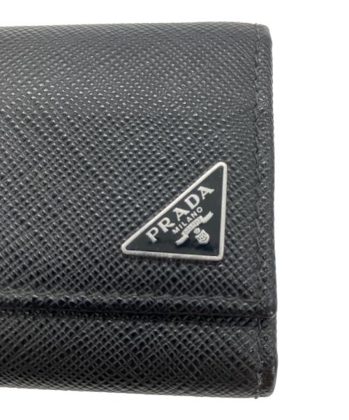 PRADA（プラダ）PRADA (プラダ) 6連キーケース ブラックの古着・服飾アイテム