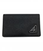 PRADAプラダ）の古着「カードケース」｜ブラック