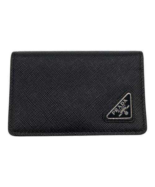 PRADA（プラダ）PRADA (プラダ) カードケース ブラックの古着・服飾アイテム