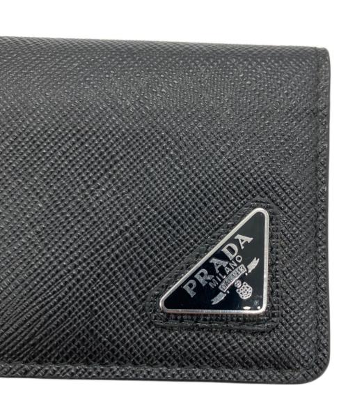 PRADA（プラダ）PRADA (プラダ) カードケース ブラックの古着・服飾アイテム