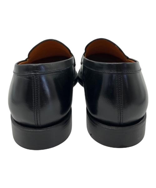 Jalan Sriwijaya（ジャランスリウァヤ）Jalan Sriwijaya (ジャランスリウァヤ) コインローファー　GARUDA ブラック サイズ:SIZE 26.5cmの古着・服飾アイテム