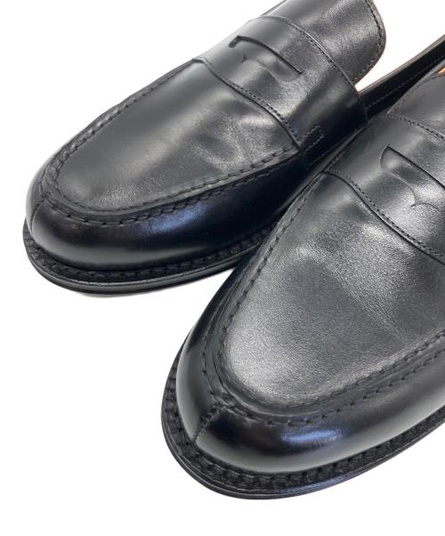 Jalan Sriwijaya（ジャランスリウァヤ）Jalan Sriwijaya (ジャランスリウァヤ) コインローファー　GARUDA ブラック サイズ:SIZE 26.5cmの古着・服飾アイテム