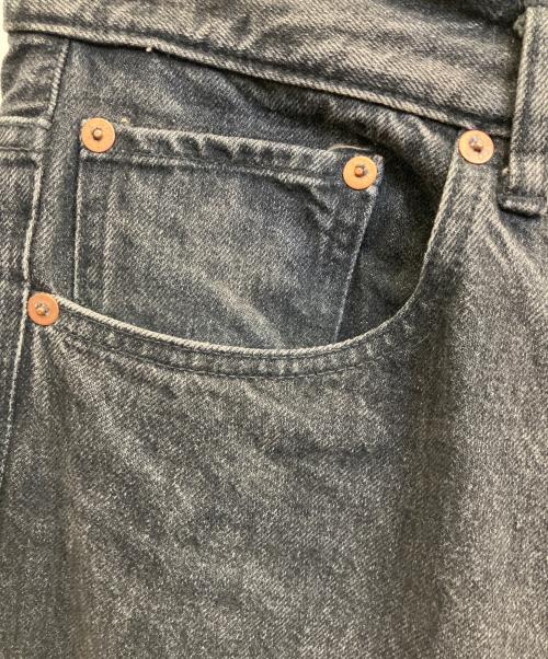 KAPTAIN SUNSHINE（キャプテンサンシャイン）KAPTAIN SUNSHINE (キャプテンサンシャイン) Skate Shoecut Denim Pants ブラック サイズ:SIZE 81cm (W32)の古着・服飾アイテム