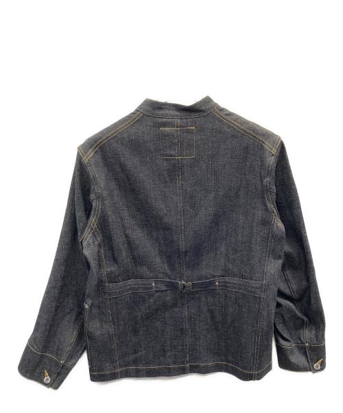 Taiga Takahashi（タイガ タカハシ）Taiga Takahashi (タイガ タカハシ) STAND COLLAR DENIM JACKET インディゴ サイズ:36の古着・服飾アイテム
