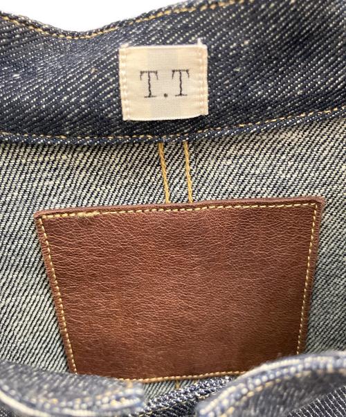 Taiga Takahashi（タイガ タカハシ）Taiga Takahashi (タイガ タカハシ) STAND COLLAR DENIM JACKET インディゴ サイズ:36の古着・服飾アイテム