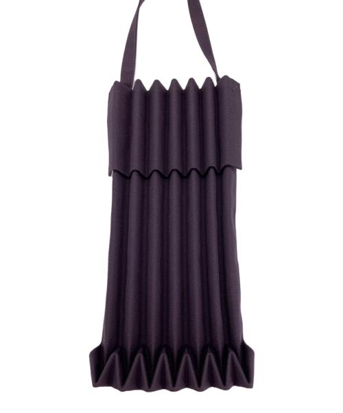 me ISSEY MIYAKE（ミーイッセイ ミヤケ）me ISSEY MIYAKE (ミーイッセイ ミヤケ) プリーツショルダーバッグ パープルの古着・服飾アイテム