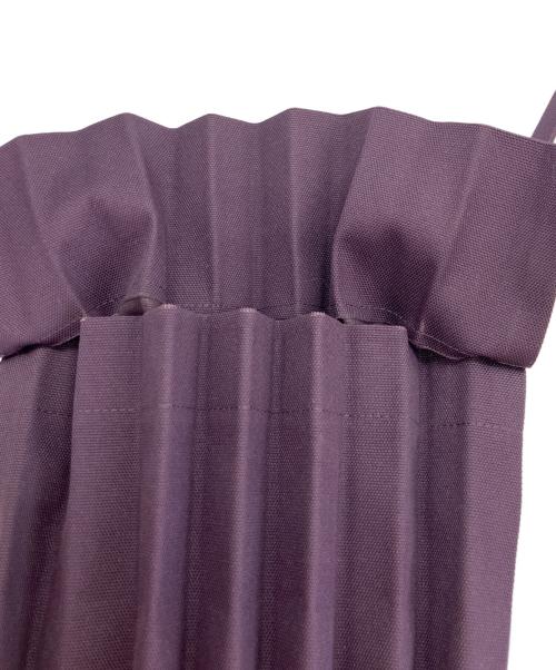 me ISSEY MIYAKE（ミーイッセイ ミヤケ）me ISSEY MIYAKE (ミーイッセイ ミヤケ) プリーツショルダーバッグ パープルの古着・服飾アイテム