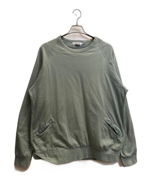 nonnative（ノンネイティブ）nonnative (ノンネイティブ) クルーネックスウェット ブルー サイズ:不明の古着・服飾アイテム