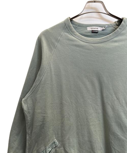 nonnative（ノンネイティブ）nonnative (ノンネイティブ) クルーネックスウェット ブルー サイズ:不明の古着・服飾アイテム