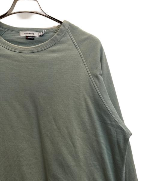 nonnative（ノンネイティブ）nonnative (ノンネイティブ) クルーネックスウェット ブルー サイズ:不明の古着・服飾アイテム
