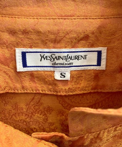 Yves Saint Laurent（イヴサンローラン）Yves Saint Laurent (イヴサンローラン) 長袖シャツ オレンジ サイズ:Ｓの古着・服飾アイテム