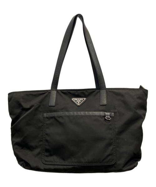 PRADA（プラダ）PRADA (プラダ) ハンドバッグ ブラックの古着・服飾アイテム