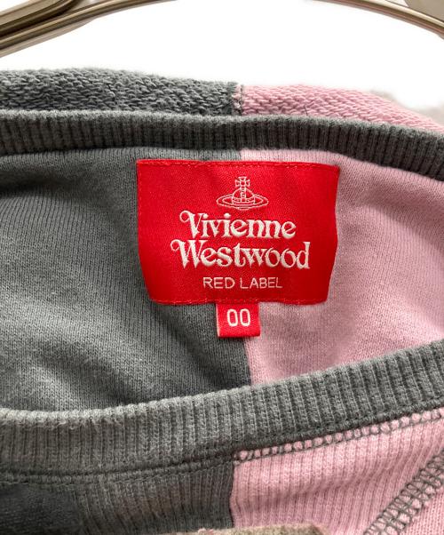 Vivienne Westwood RED LABEL（ヴィヴィアンウエストウッドレッドレーベル）Vivienne Westwood RED LABEL (ヴィヴィアンウエストウッドレッドレーベル) パッチワークオーバーサイズパーカー マルチカラー サイズ:Мの古着・服飾アイテム