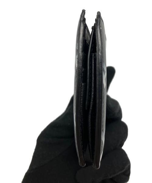 BALENCIAGA（バレンシアガ）BALENCIAGA (バレンシアガ) 2つ折り財布 ブラック×ホワイトの古着・服飾アイテム