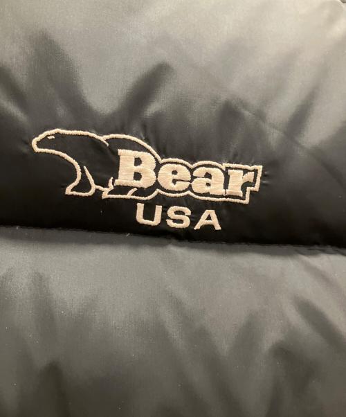 Bear（ベアー）Bear (ベアー) リバーシブルダウンジャケット ブラック×イエロー サイズ:SIZE Sの古着・服飾アイテム