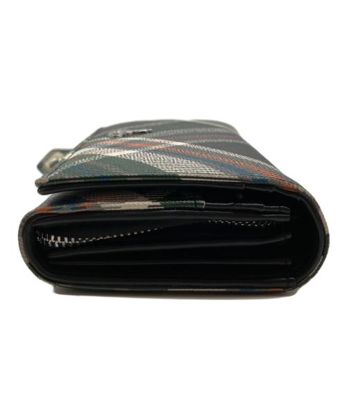 Vivienne Westwood（ヴィヴィアンウエストウッド）Vivienne Westwood (ヴィヴィアンウエストウッド) DERBY　ラウンドファスナーウォレット マルチカラーの古着・服飾アイテム
