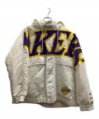 NIKE×AMBUSHナイキ×アンブッシュ）の古着「中綿ジャケット」｜ホワイト×パープル