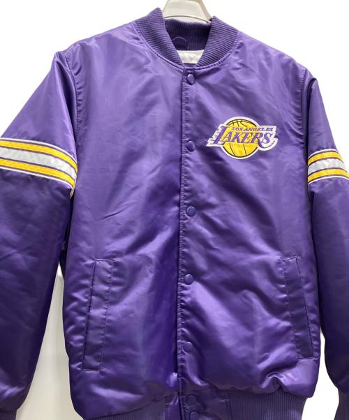 STARTER（スターター）STARTER (スターター) スタジャン パープル サイズ:Мの古着・服飾アイテム