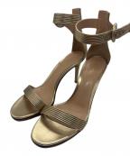 Gianvito Rossiジャンヴィト ロッシ）の古着「PORTOFINO105」｜ゴールド